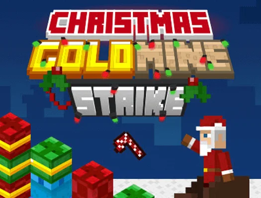 poster of Play Gold Mine Strike Christmas Game Online 2024 game