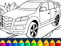 ملصق اللعبة Cars Coloring Game