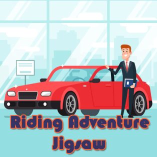 ملصق اللعبة Riding Adventure Jigsaw