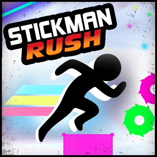 poster of Play Stickman Rush Game Online 2024 game