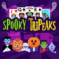 ملصق اللعبة Spooky Tripeaks