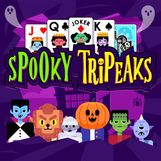 poster of Play Spooky Tripeaks Game Online 2024 game