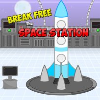 ملصق اللعبة Break Free Space Station