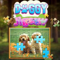 poster of Doggy Jigsaw game