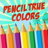 ملصق اللعبة Pencil True Colors