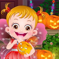 poster of Baby Hazel Halloween Party game