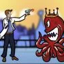 poster of Scientist vs Aliens game