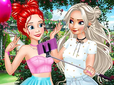 poster of Play Princesses BFFs Weekend Game Online 2024 game