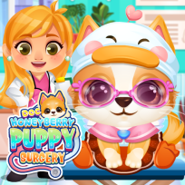 poster of Doc HoneyBerry Puppy Surgery game