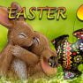 ملصق اللعبة Jigsaw Puzzle Easter