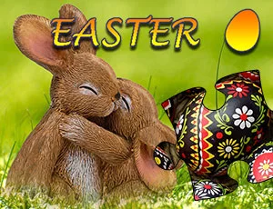poster of Play Jigsaw Puzzle Easter Game Online 2024 game