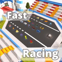 ملصق اللعبة KOGAMA Fast Racing