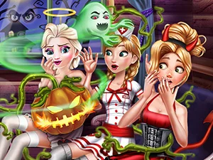 poster of Play Scary Cabin Halloween Game Online 2024 game