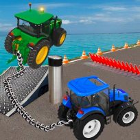 poster of Chained Tractor Towing Simulator game