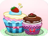 ملصق اللعبة Happy Cupcaker