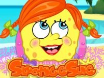 ملصق اللعبة Spongebob Crossdress