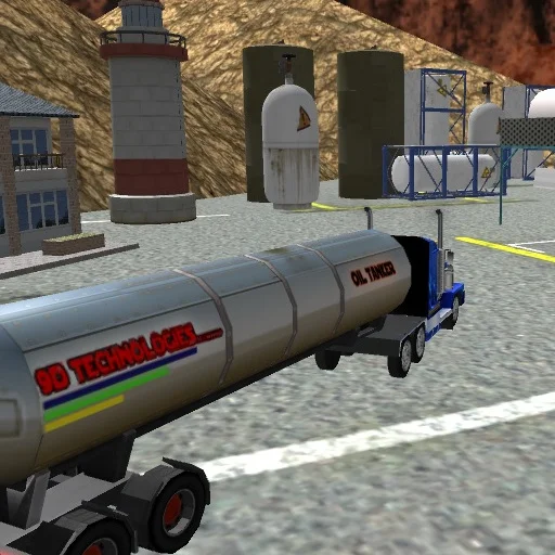 poster of Play Oil Tanker Truck Drive Game Online 2024 game