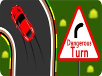 ملصق اللعبة EG Dangerous Turn