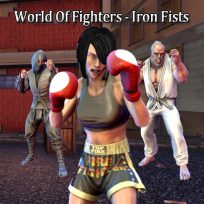 ملصق اللعبة World Of Fighters: Iron Fists