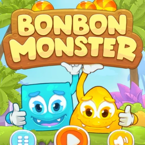 poster of Play Bonbon Monsters Game Online 2024 game