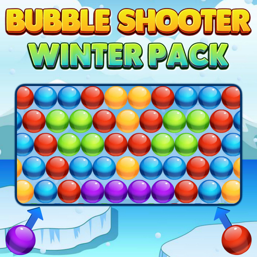 poster of Play Bubble Shooter Winter Pack Game Online 2024 game