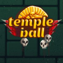 ملصق اللعبة Temple Ball