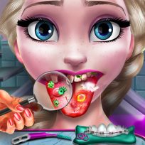 poster of Ice Queen Tongue Doctor game