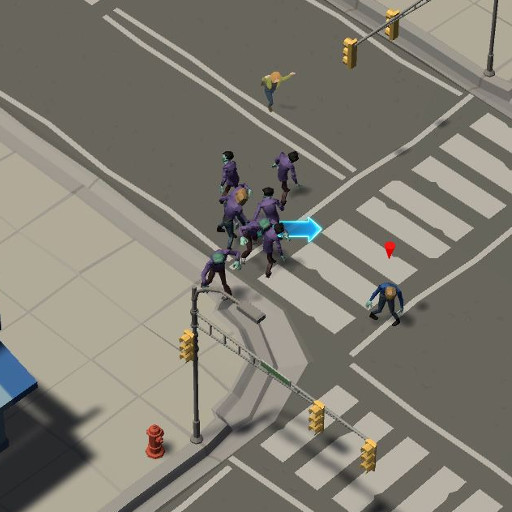 poster of Play Zombie Crowd Game Online 2024 game