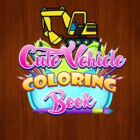 poster of Cute Vehicle Coloring Book game