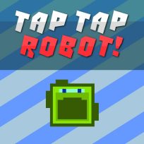 ملصق اللعبة Tap Tap Robot