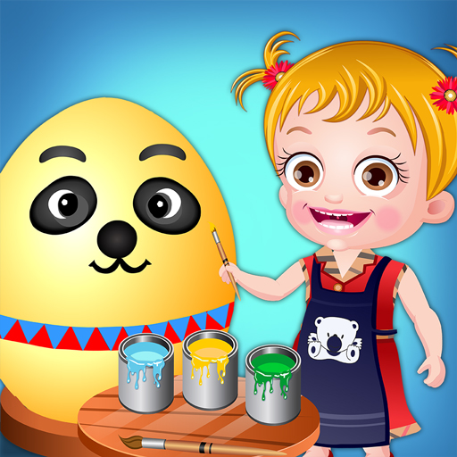 poster of Play Baby Hazel Easter Fun Game Online 2024 game