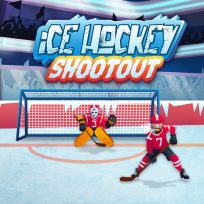 ملصق اللعبة Ice Hockey Shootout