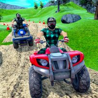 poster of ATV Quad Bike Simulator 2020 Bike Racing Games game