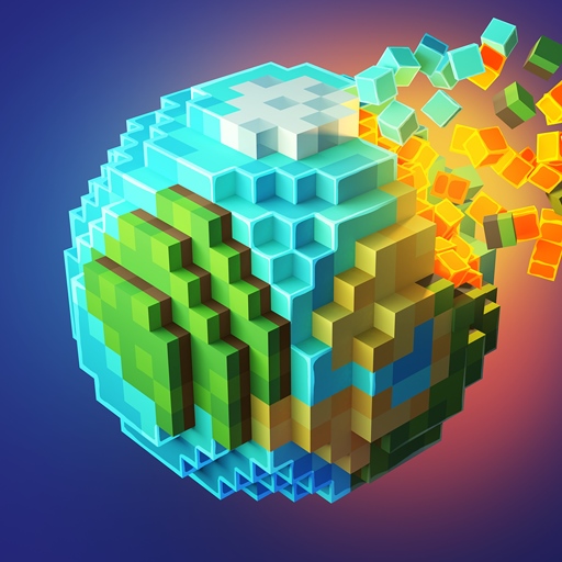 poster of Play Pixel World Game Online 2024 game
