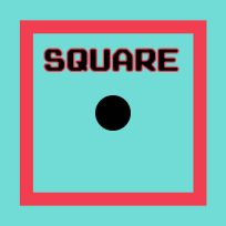 ملصق اللعبة Square