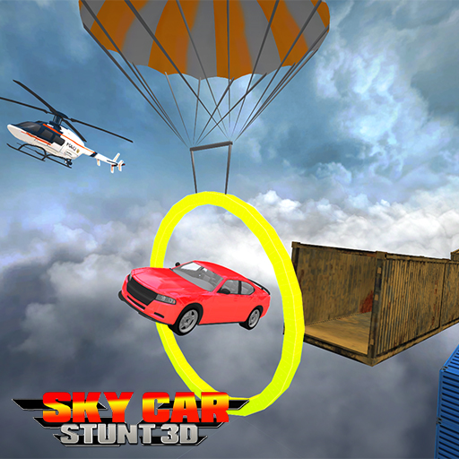 poster of Play Sky Car Stunt 3D Game Online 2024 game