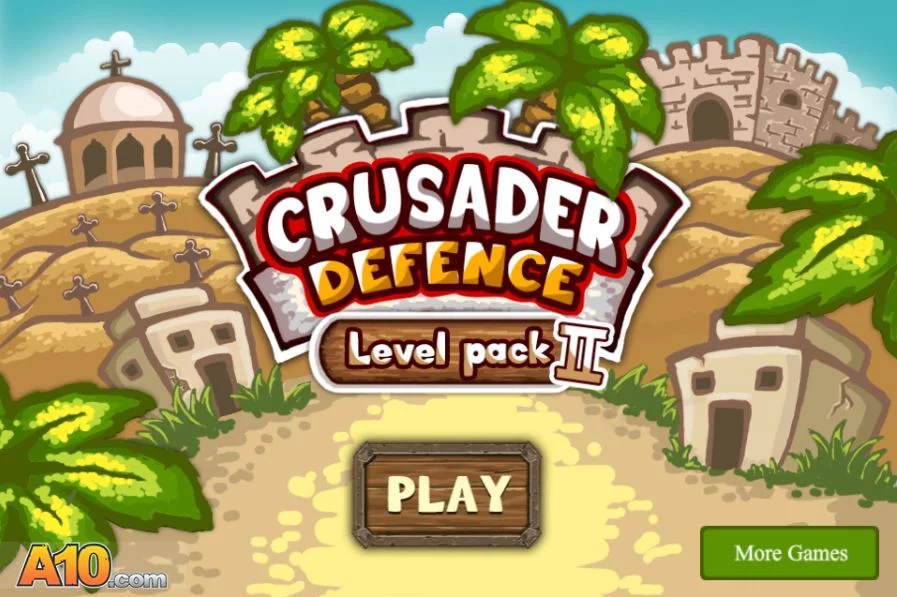 poster of Play Crusader Defence Game Online 2024 game
