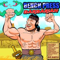 ملصق اللعبة Bench Press The Barbarian