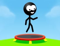 poster of Trampoline Stickman game