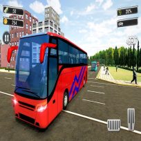 poster of Real Coach Bus Simulator 3D 2019 game