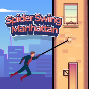 ملصق اللعبة Spider Swing Manhattan