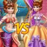 poster of Anna Mermaid Vs Princess game