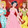 poster of Princesses at Met Gala Ball game