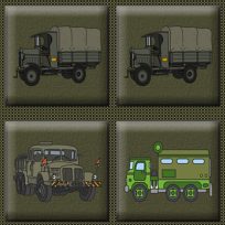 poster of Army Trucks Memory game