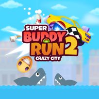 poster of Super Buddy Run 2 Crazy City game