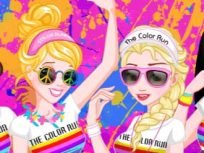 poster of Princess Color Run game