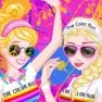 poster of Princess Color Run game