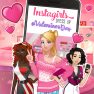 poster of Instagirls Valentines Dress Up game