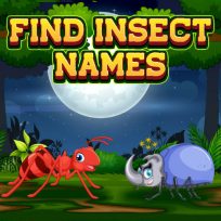 ملصق اللعبة Find Insects Names