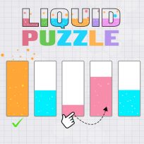 ملصق اللعبة Liquid puzzle sort the color